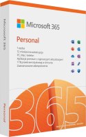 Microsoft 365 Personal PL (1 osoba.; 5 urządzeń ; 12 miesięcy; wersja fizyczna; Polska) (QQ2-01752) Microsoft