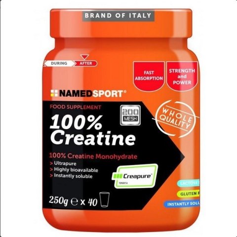 NAMEDSPORT kreatyna 100% proszek 250g NAMEDSPORT