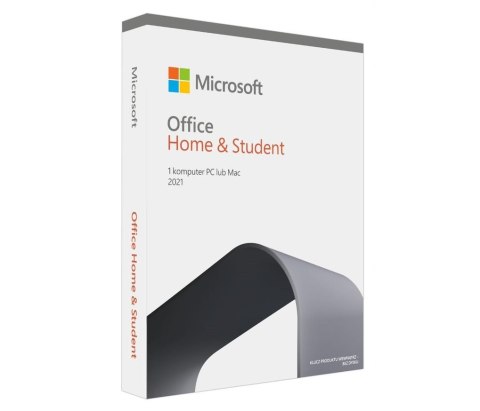 Office Home and Student 2021 Polish EuroZone Microsoft