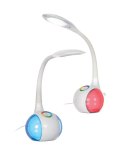 Lampka na biurko stołowa biurkowa LED Activejet RAINBOW RGB biała Activejet