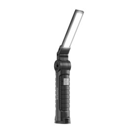 SAVIO LAMPA WARSZTATOWA AKUMULATOROWA COB LED 3W, USB, 150 LM, SKŁADANA, Z MAGNESEM, FL-03 SAVIO