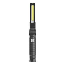 SAVIO LAMPA WARSZTATOWA AKUMULATOROWA COB LED 3W, USB, 150 LM, SKŁADANA, Z MAGNESEM, FL-03 SAVIO