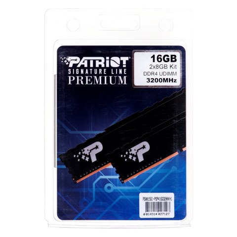 Patriot Premium Black DDR4 2x8GB 3200MHz Patriot Memory