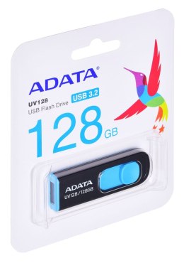 ADATA DashDrive UV128 128GB USB3.0 Black-Blue ADATA