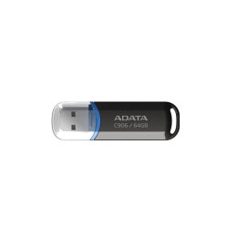 ADATA FLASHDRIVE C906 64GB USB 2.0 BLACK ADATA