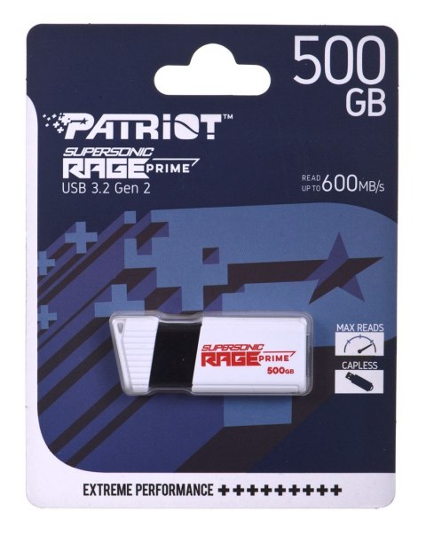 Patriot Rage Prime 600 MB/s 512GB USB 3.2 8k IOPs Patriot Memory