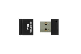 Pendrive GoodRam Piccolo UPI2-0160K0R11 (16GB; USB 2.0; kolor czarny) GoodRam