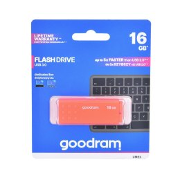 Pendrive GoodRam UME3 UME3-0160O0R11 (16GB; USB 3.0; kolor pomarańczowy) GoodRam