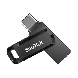 Pendrive SanDisk Ultra Dual GO SDDDC3-032G-G46 (32GB; USB 3.0, USB-C; kolor czarny) SanDisk