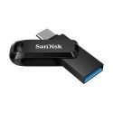 Pendrive SanDisk Ultra Dual GO SDDDC3-032G-G46 (32GB; USB 3.0, USB-C; kolor czarny) SanDisk