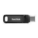 Pendrive SanDisk Ultra Dual GO SDDDC3-128G-G46 (128GB; USB 3.0, USB-C; kolor czarny) SanDisk