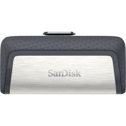 Pendrive SanDisk Ultra SDDDC2-128G-G46 (128GB; USB 3.1, USB-C; kolor czarny) SanDisk