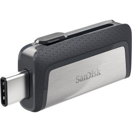 Pendrive SanDisk Ultra SDDDC2-128G-G46 (128GB; USB 3.1, USB-C; kolor czarny) SanDisk