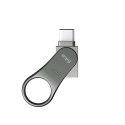 Pendrive Silicon Power Mobile C80 64GB Dual USB 3.1/Type-C Silver (SP064GBUC3C80V1S) Silicon Power