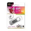 Pendrive Silicon Power Mobile C80 64GB Dual USB 3.1/Type-C Silver (SP064GBUC3C80V1S) Silicon Power