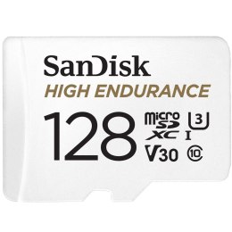 High Endurance microSDXC 128GB V30 z adapterem (rejestratory i monitoring) SanDisk