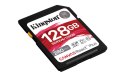 KINGSTON microSDXC Canvas 128GB React Plus UHS-II 280R/100W U3 V60 for Full HD/4K Kingston