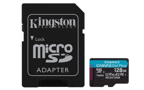 KINGSTON microSDXC Canvas Go Plus 128GB + adapter Kingston