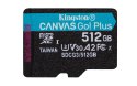 KINGSTON microSDXC Canvas Go Plus 512GB + adapter Kingston