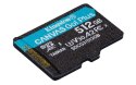 KINGSTON microSDXC Canvas Go Plus 512GB + adapter Kingston