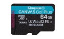 KINGSTON microSDXC Canvas Go Plus 64GB + adapter Kingston