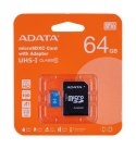 Karta pamięci ADATA PREMIER AUSDX64GUICL10A1-RA1 (64GB; Class 10; Adapter) ADATA