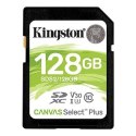 Karta pamięci Kingston Canvas Select Plus SDS2/128GB (128GB; Class U3, V30; Karta pamięci) Kingston