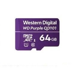 Karta pamięci WD Purple microSDXC WDD064G1P0C (64GB; Class 10, Class U1) WD