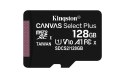 Karta pamięci z adapterem Kingston Canvas Select Plus SDCS2/128GB (128GB; Class 10, Class U1, V10; + adapter) Kingston