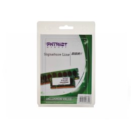 Pamięć Patriot Memory Signature PSD34G160081S (DDR3 SO-DIMM; 1 x 4 GB; 1600 MHz; CL11) Patriot Memory