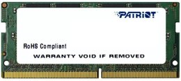 Pamięć Patriot Memory Signature PSD48G240081S (DDR4 SO-DIMM; 1 x 8 GB; 2400 MHz; CL17) Patriot Memory