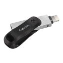 Pendrive SanDisk iXpand GO SDIX60N-128G-GN6NE (128GB; Lightning, USB 3.0; kolor srebrny) SanDisk