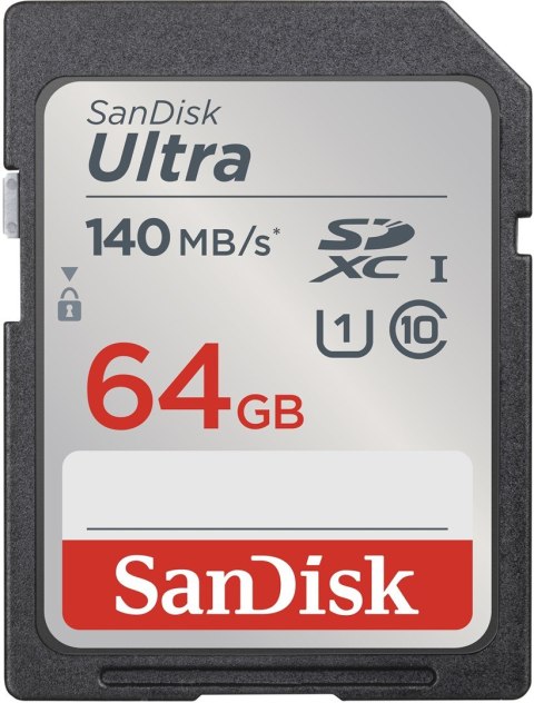 SANDISK ULTRA SDHC 64GB 140MB/s CL10 UHS-I SanDisk