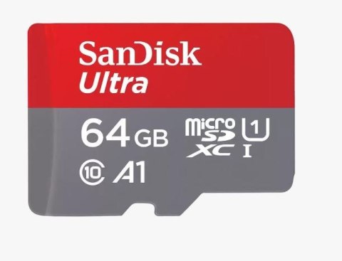 SANDISK ULTRA microSDXC 64GB 140MB/s + SD ADAPTER SanDisk