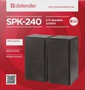 DEFENDER GŁOŚNIKI SPK-240 6W 2.0 USB 65224 Defender