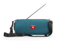 GEMBIRD PRZENOŚNY GŁOŚNIK BLUETOOTH SPK-BT-17-G FM-RADIO, WBUDOWANY MIKROFON, KOLOR ZIELONY, USB, AUX, MICROSD GEMBIRD