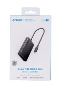 Hub Anker 332 USB-C Single Display 5 w 1 4K HDMI czarny ANKER