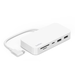 Hub Belkin Connect USB-C 6-in-1 Multiport Hub with Mount 2xUSB-A/1xUSB-C PD3.0/1xRJ45 Gigabit/1xSD Card reader/1xMicroSD Card re Belkin