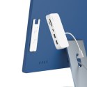 Hub Belkin Connect USB-C 6-in-1 Multiport Hub with Mount 2xUSB-A/1xUSB-C PD3.0/1xRJ45 Gigabit/1xSD Card reader/1xMicroSD Card re Belkin