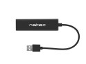 NATEC HUB USB 2.0 DRAGONFLY 3 PORTY + RJ45 NHU-1413 NATEC