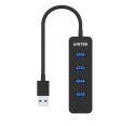 UNITEK HUB USB-A 4X USB-A 3.1, AKTYWNY,10W, H1117A UNITEK