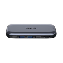 UNITEK HUB USB-C STORAGE M.2, HDMI, USB-C PD 100W, UNITEK