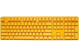 Ducky One 3 Yellow Gaming Tastatur, RGB LED - MX-Red (US) Ducky