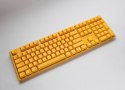 Ducky One 3 Yellow Gaming Tastatur, RGB LED - MX-Red (US) Ducky