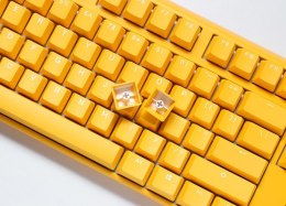 Ducky One 3 Yellow Gaming Tastatur, RGB LED - MX-Speed-Silver (US) Ducky