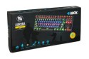 KLAWIATURA I-BOX AURORA K-2R RGB, MECHANICZNA, BLUE SWITCH, GAMING IBOX