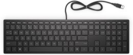 Klawiatura HP Pavilion Wired Keyboard 300 przewodowa czarna 4CE96AA Hewlett-Packard