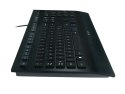 Klawiatura Logitech 920-005217 (USB 2.0; kolor czarny) Logitech