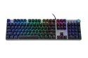 Klawiatura mechaniczna IBOX AURORA K-4 RGB IKGMK4 (USB; (US); kolor czarny) IBOX