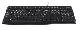 Klawiatura membranowa Logitech K120 920-002479 (USB 2.0; (US); kolor czarny) Logitech